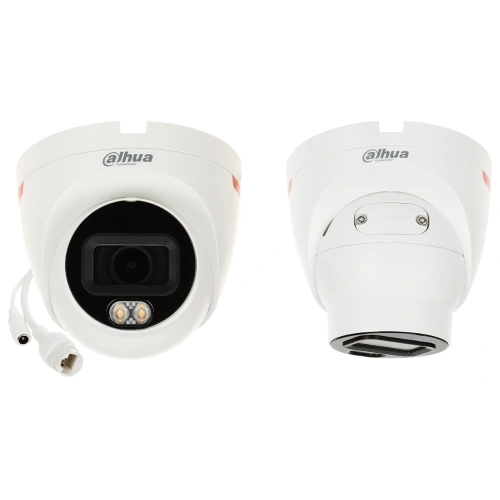DAHUA  IPC-HDW2449TL-S-PRO  4Mpix, WizColor, 2,8mm Lens,H265+, 30Mt Gece Görüşü, IP67, Dahili Mikrofon, PoE Dome IP Kamera