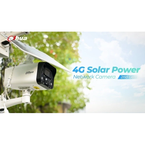 Dahua Ipc-hfw2441dg-4g-sp-b-max, 4mpix, 3,6mm Lens, H265+, 30mt Gece Görüşü, Dahili Mikrofon, Ip67,  Solar(güneş Enerjili) Ip Kamera