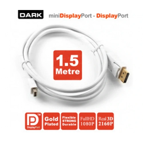 Dark Dk-cb-dpxmdpl150 1.5 Metre Mini Displayport - Display Port Kablo