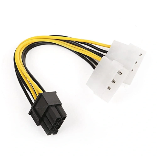 Dark Dk-cb-p104 2x Molex 4pin To 6+2pin Pcı-e Dönüştürücü Kablo