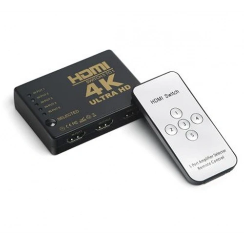 Dark Dk Hd Sw4x1k 4 Giriş - 1 Çıkış Kumandalı Hdmı 4k Switch