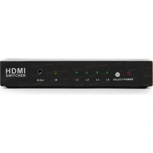Dark Dk Hd Sw4x1k 4 Giriş - 1 Çıkış Kumandalı Hdmı 4k Switch