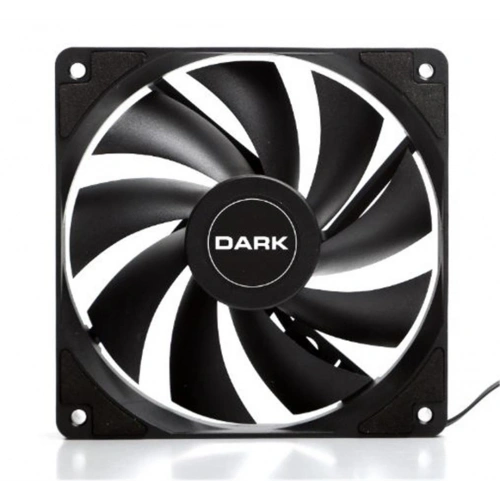Darkdkccf123r12cm  1200 Rpm, 36 Cfm, Güçlü Soğutma Sessiz Siyah Kasa Fanı
