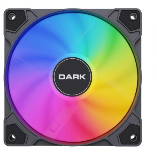 Dark dkcf127argbsessiz 12cm Argb Güçlü Soğutma, Sessiz, Siyah Kasa Fanı