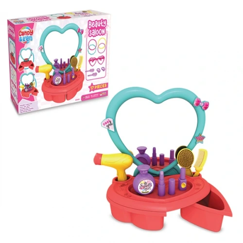 Dede Oyuncak Candy & Ken Güzellik Salonu 16 Parça 03468
