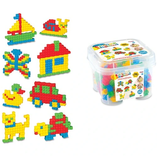Dede Oyuncak Tiktak Küçük Boy Box 250 Parça 03153