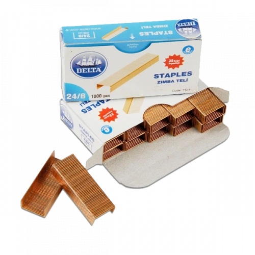 Delta Zımba Teli 1000 Li 35 Syf 24/8 Sarı 1521