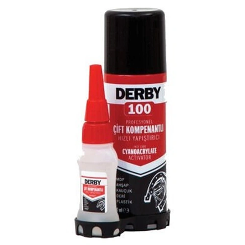 Derby Sprey Yapıştırıcı Mdf Aktivatör 100 Ml+25 Ml