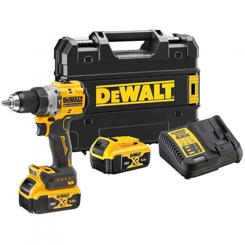 Dewalt Dcd805p2t 18v 5.0ah Li-ıon Kömürsüz Çift Akülü Darbeli Matkap