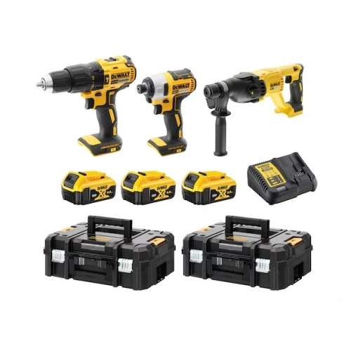 Dewalt Dck369m3t 18v Xr 4.0ah Lı-ıon Kömürsüz Kombinasyon 3 Parça Kit