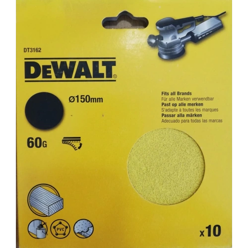 Dewalt Dt3162 150mm Zımpara Kağıdı