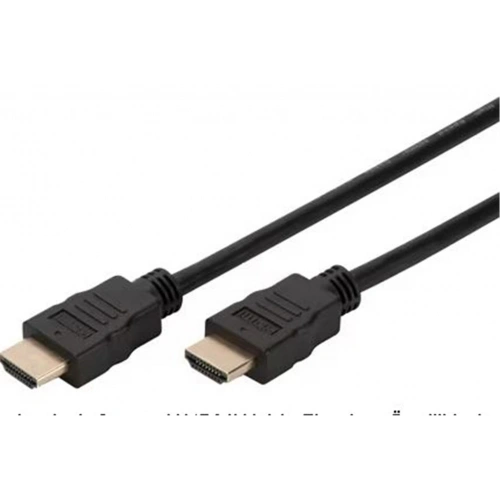 Digitus Ak-330107-020-s 2 Metre Altın Kapl.siyah 4k Hdmı Kablo