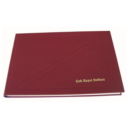 Dilman Çek Kayıt Defteri 17x24 192 YP 1407