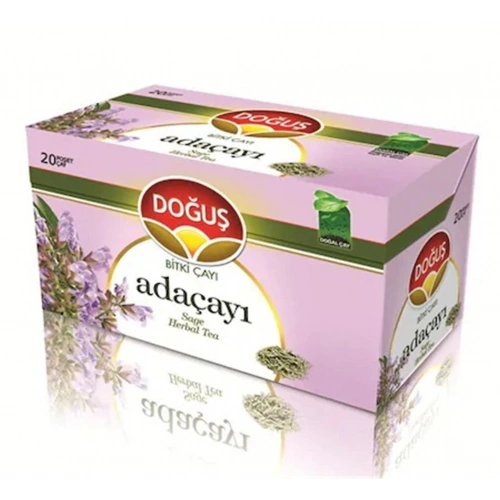 Doğuş Adaçayı Bitki Çayı Süzen Poşet Çay 20x1.3 Gr