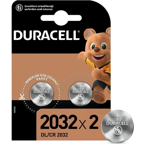 Duracell Lityum Düğme Pil 3 V 2 Li 2032