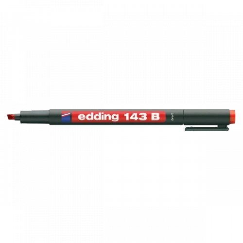 Edding Asetat Kalemi Permanent B Seri 1-3 Mm Kırmızı 143 B