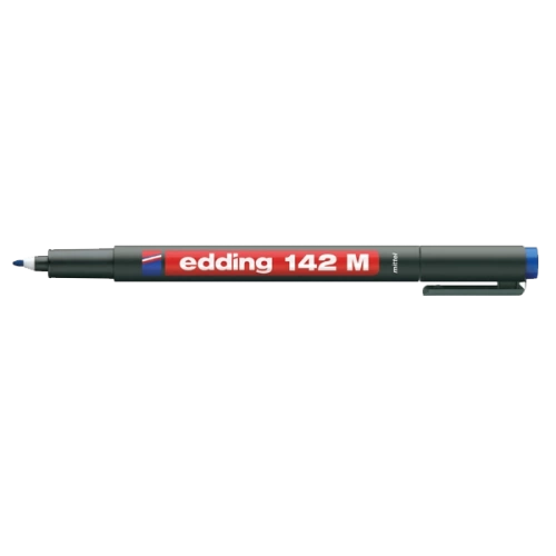 Edding Asetat Kalemi Permanent M Seri 1 MM Mavi 142 M