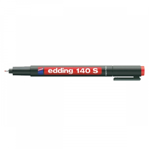 Edding Asetat Kalemi Permanent S Seri 0.3 Mm Kırmızı 140 S