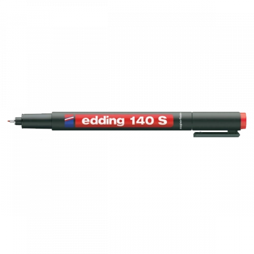Edding Asetat Kalemi Permanent S Seri 0.3 MM Kırmızı 140 S