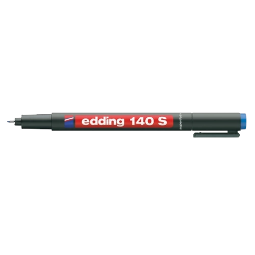 Edding Asetat Kalemi Permanent S Seri 0.3 MM Mavi 140 S