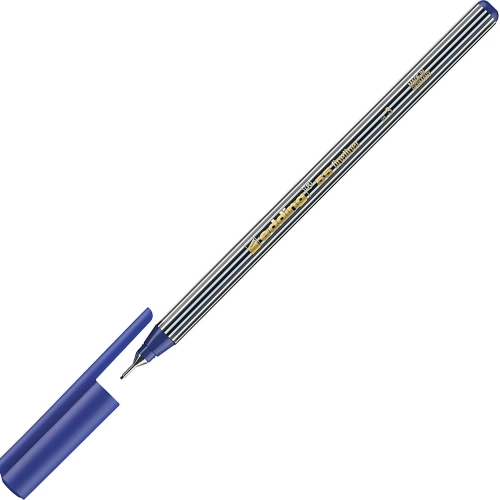 Edding İnce Uçlu Keçeli Kalem 0.4 Mm Mavi 55