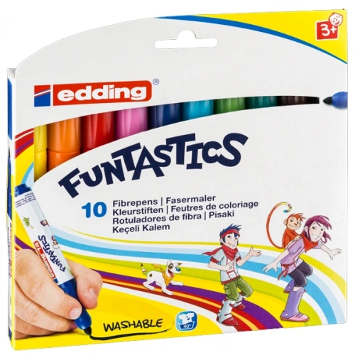 Edding Keçeli Kalem Kalın Funtastıcs 10 Lu Set Ed14k1099