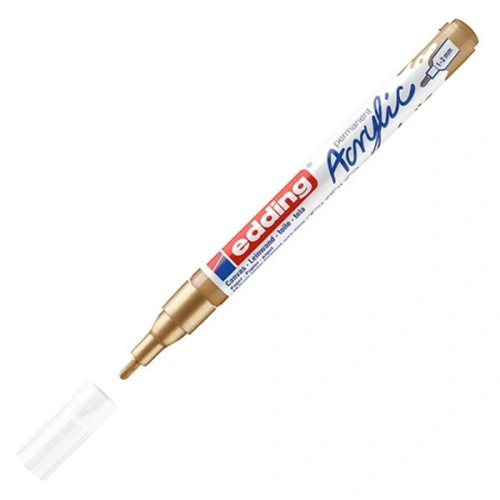 Edding Markör Akrilik İnce Uçlu 1-2 Mm Altın 924 5300