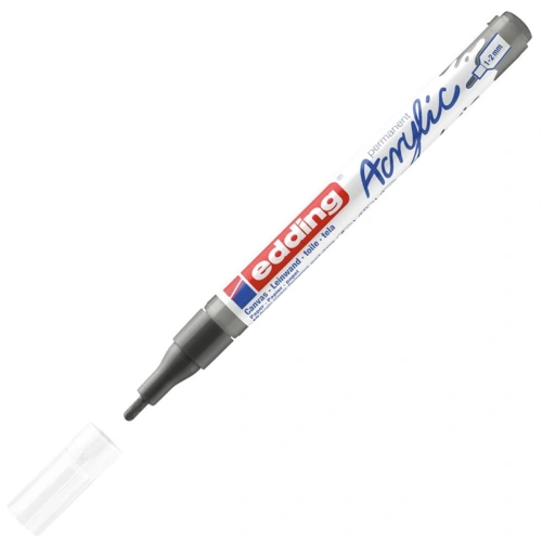Edding Markör Akrilik İnce Uçlu 1-2 Mm Antrasit 926 5300