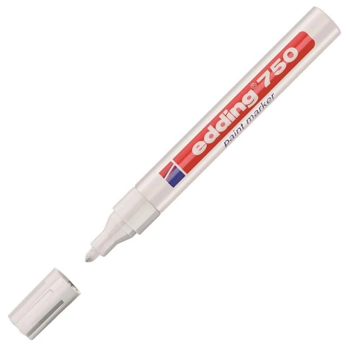 Edding Markör Dekor Boya Yuvarlak Uçlu 2-4 Mm Beyaz 750