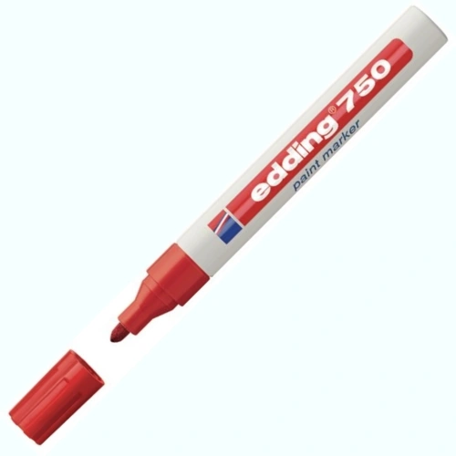 Edding Markör Dekor Boya Yuvarlak Uçlu 2-4 Mm Kırmızı 750
