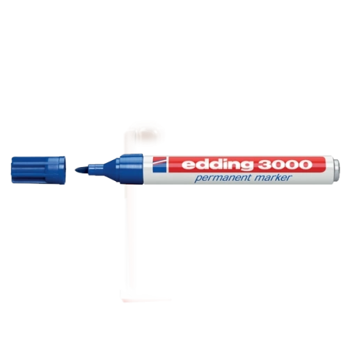 Edding Markör Permanent Yuvarlak Uçlu 1.5-3 MM Mavi 3000