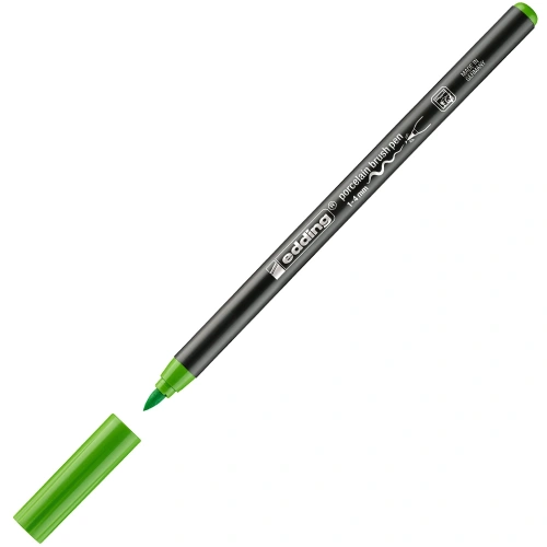 Edding Porselen Kalemi Fırça Uçlu 1-4 Mm Açık Yeşil 4200