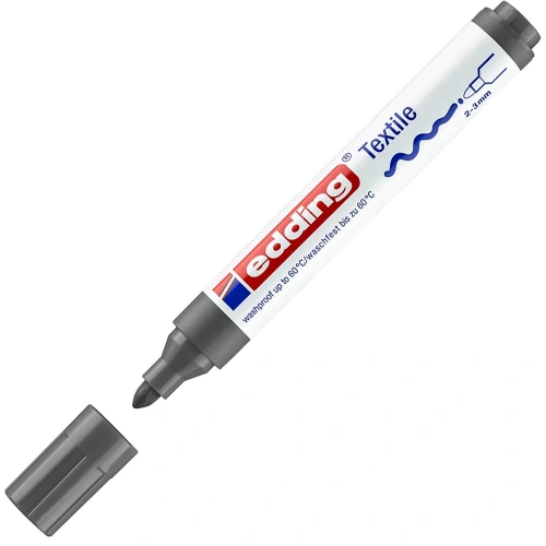 Edding T-shırt Kalemi Gri E-4500
