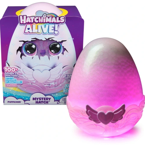 Egg Hatchimals Alive Secret Hatch Pufficorn Spm-6069132