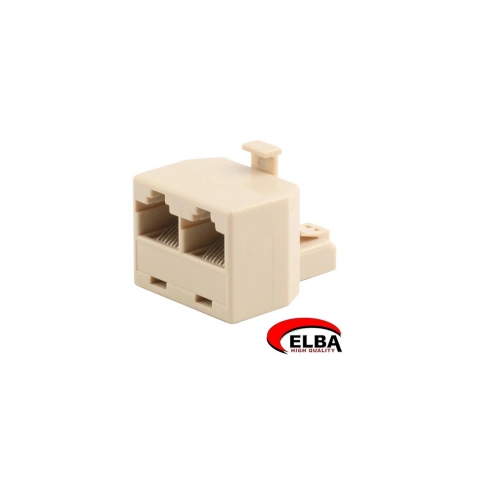 Elba 8p8c Jack- 2x8p8c Jack 2li Rj45 Çokla Jk8464