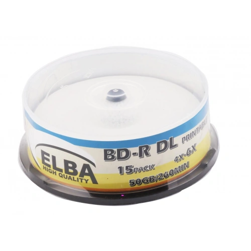 Elba Blu-ray Bd-r 6x 50gb 15li Cake Box Prıntable