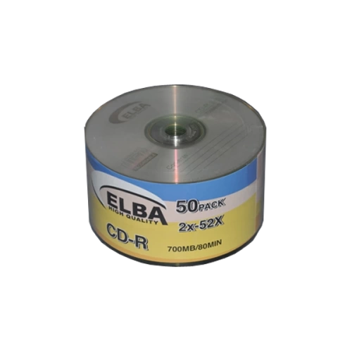 Elba CD R 80 DK / 700 MB 52x 2x 50 Lİ