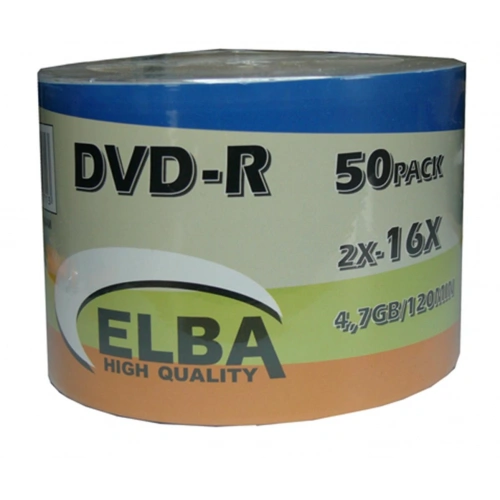 Elba Dvd-r 50li 4,7gb-120min 16x Shrink