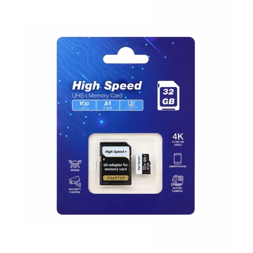 Elba High Speed 32gb A1 V30 U3 Micro Hafıza Kartı Class10