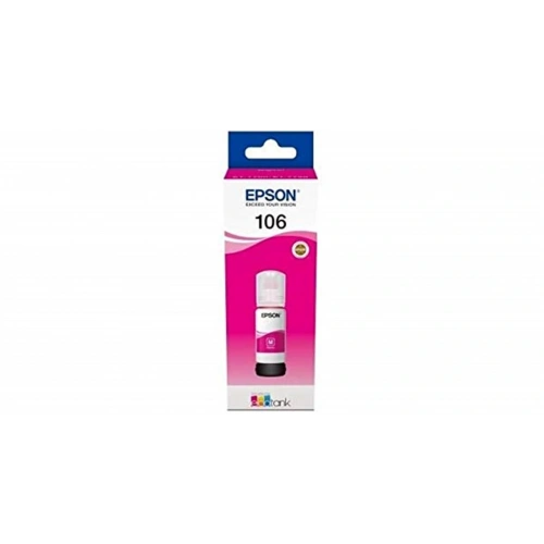 Epson 106 Magenta Kırmızı Şişe Mürekkep T00r340 L7160-7180