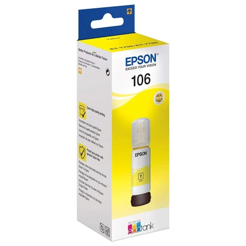 Epson 106 Yellow Sarı Şişe Mürekkep T00r440 L7160-7180