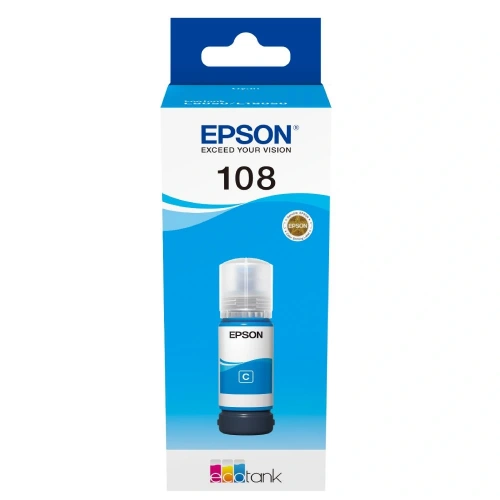 Epson 108 T09c2  Cyan Mavi Şişe Mürekkep T09c24a L18050-l8050