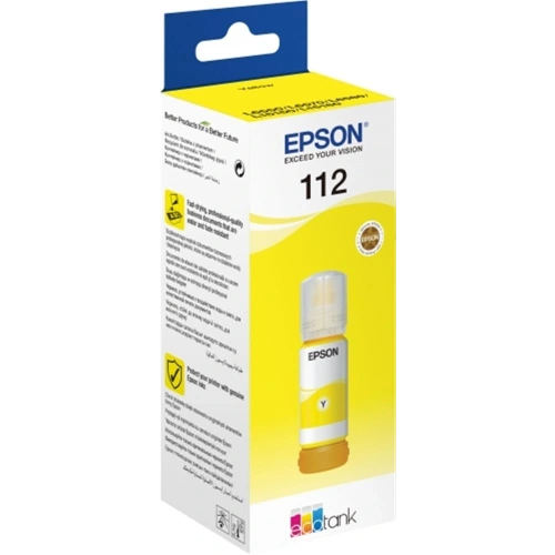 Epson 112 Yellow Sarı Şişe Mürekkep C13t06c44a