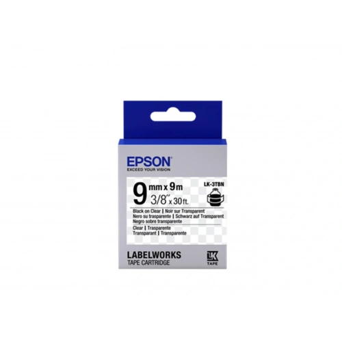 Epson LK-2WBN Standart Beyaz Üzeri Siyah 6mm 9Metre Etiket