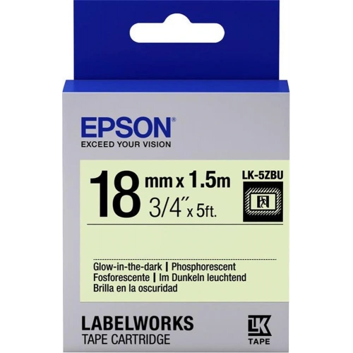 Epson LK-4YBP Pastel Sarı Üzeri Siyah 12mm 9Metre Etiket