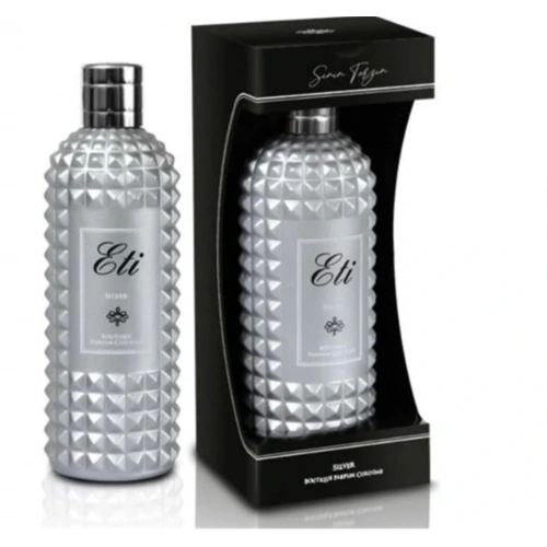 Eti BOUTIQUE Silver Cam Şişe Kolonya 300ml