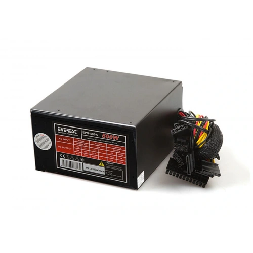 Everest Eps-500a Real 500w 4-sata 12cm Fanlı Oyuncu Pc Destekli Power Supply