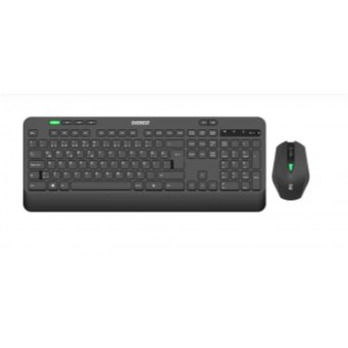 Everest Km-2620 Siyah Usb Sessiz Switch İnce Kablosuz Q Multimedia Klavye + Mouse Set