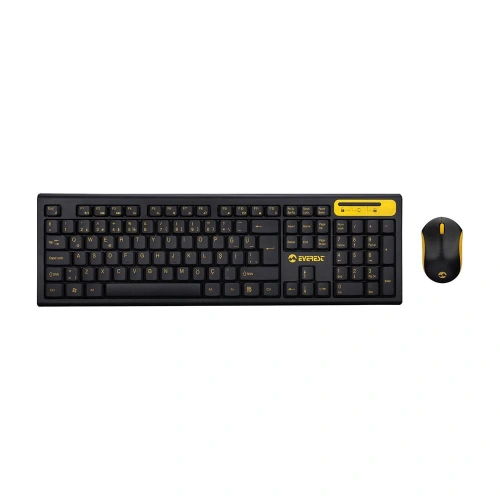 Everest Km-5535 Usb Multi Media Kablosuz Q Standart Klavye + Mouse Set