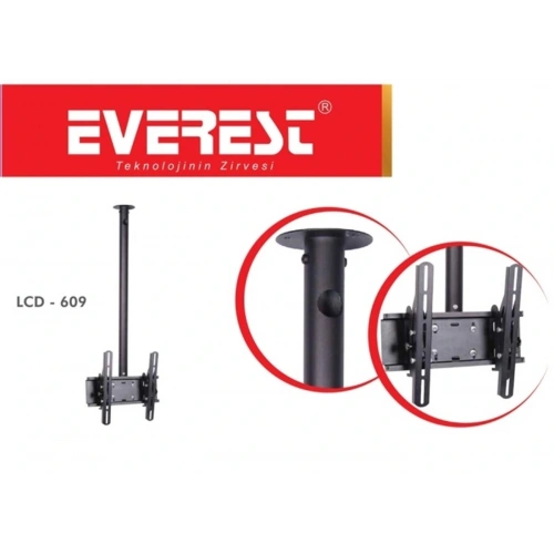 Everest LCD-609 10-32 Tv Tavan Askı Aparatı
